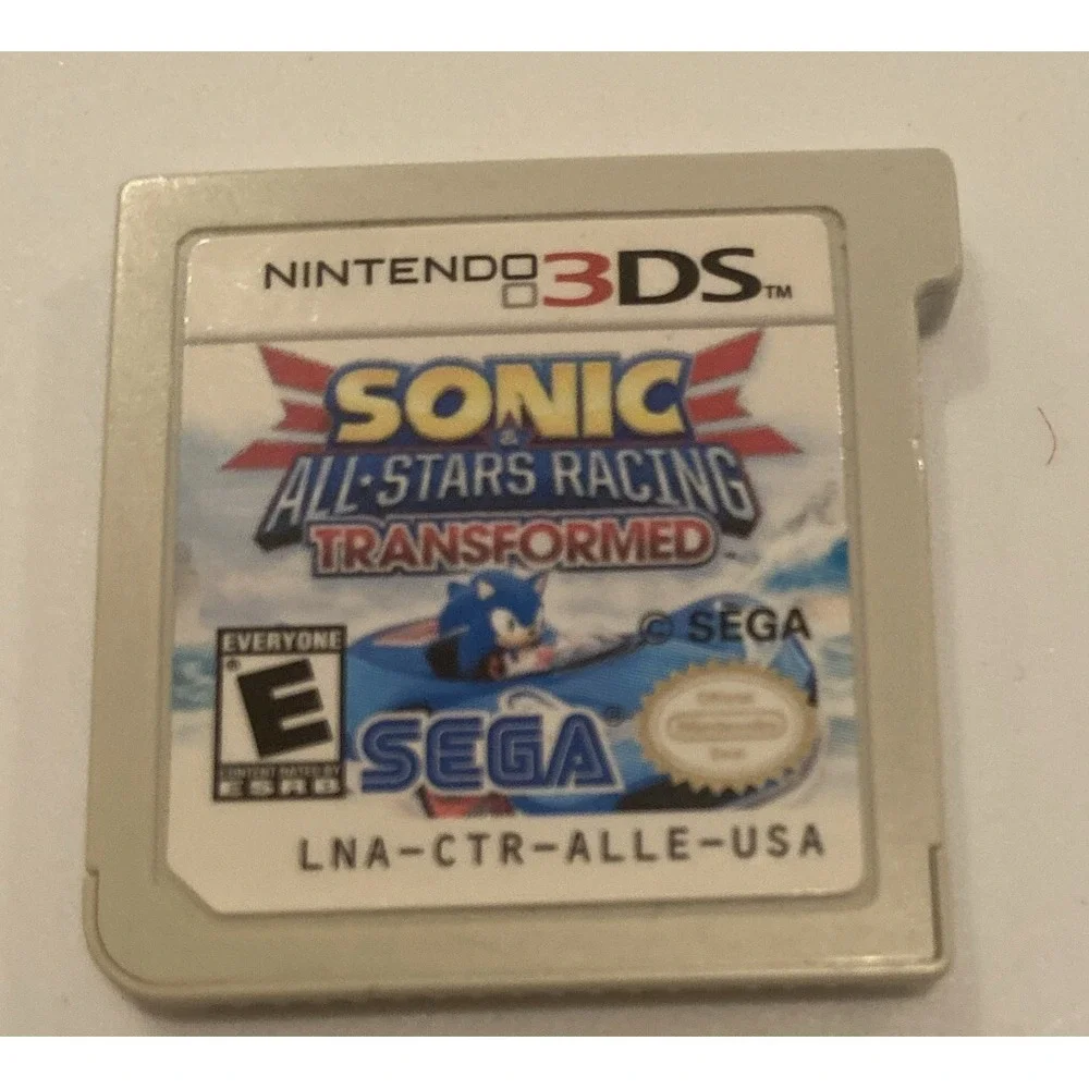 Sonic & All-Stars Racing Transformed (Nintendo 3DS, 2013)